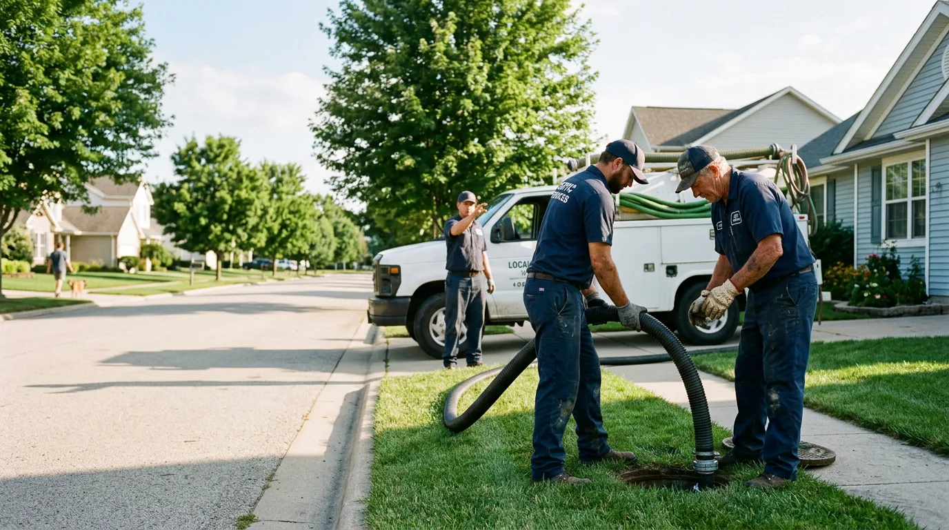 Septic Tank Pumping in Oakford, IN near me
